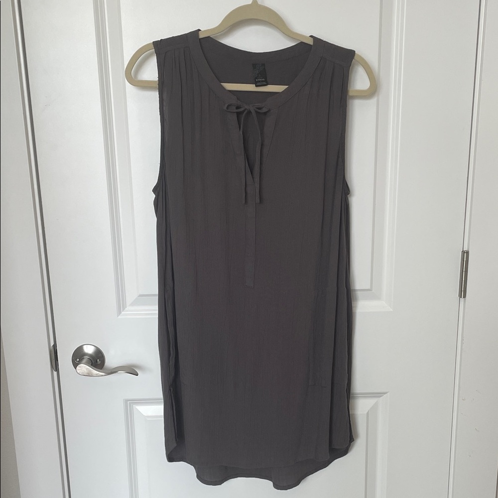 Prana Charcoal Sleeveless Tank Top
